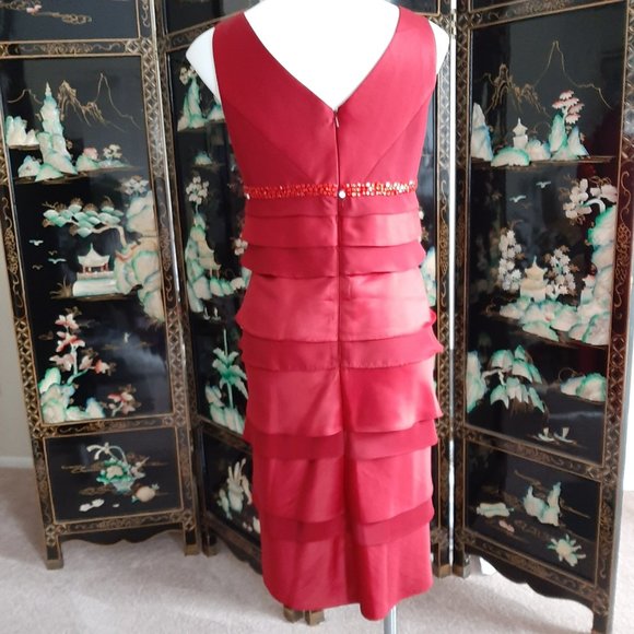 Alex Social Dress with Embellished Bodice - Picture 5 of 5